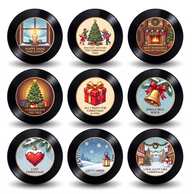 NPR Magnetic NFC Christmas Vinyl Set